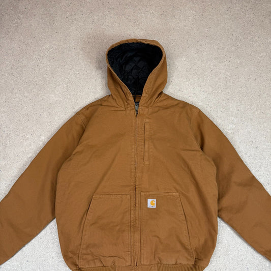Carhartt Active Jacket Medium Loose Fit Tan Colourway