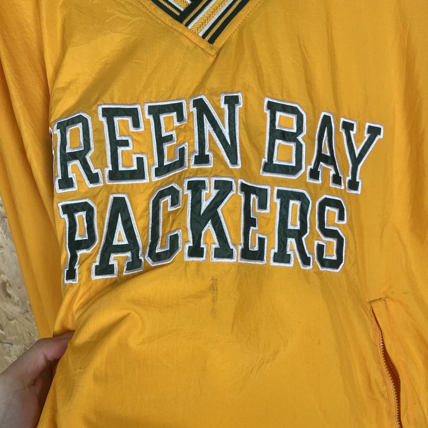 Green Bay Packers Waterproof Anorak Champion Men’s Large