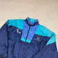 Sergio Tacchini Windbreaker Jacket Large 90s Embroidered Logo Full Zip