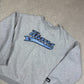 Tennessee Titans Sweatshirt XL Grey Puma 90s Sweater Embroidered Relaxed Fit