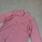 Ralph Lauren Shirt Large Striped Red Colourway Embroidered Logo Long Sleeve