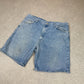 Wrangler Jorts 40” Light Blue Wash Baggy Fit
