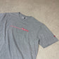 Puma T Shirt XL Grey Embroidered Logo Y2K Oversized Fit Short Sleeve
