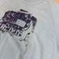 Diesel T Shirt L / XL Baby Blue Coloured Cool Graffiti Logo