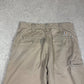 Carhartt Cream Trousers Pants 32x32 Double Knees