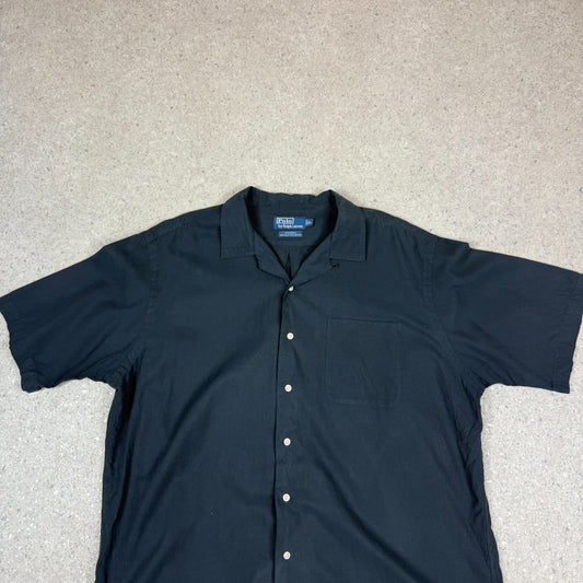 Ralph Lauren Short Sleeve Shirt XL Black Colourway Relaxed Fit