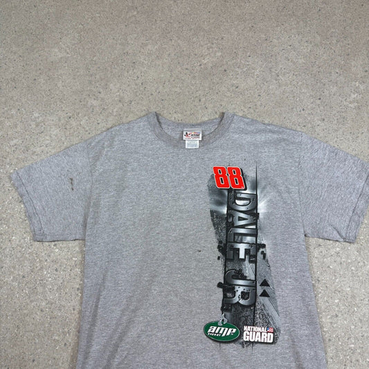 NASCAR's Chase Authentic T Shirt Large Grey Dale JR Graphic 2009