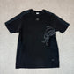 Adidas T Shirt Large Predator Football Black Colourway Y2K Embroidered Logo