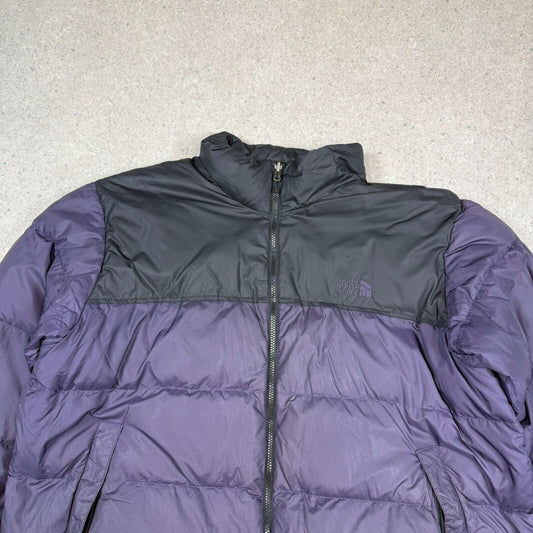 The North Face Puffer Jacket 3XL XXXL Purple Black