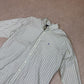 Ralph Lauren Striped Shirt Large Multicoloured Green Embroidered Logo