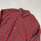 Ralph Lauren Check Shirt Large Red