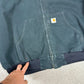 Carhartt Active Jacket 4XL J131BLK Rare Size Heavyweight Hooded Full Zip