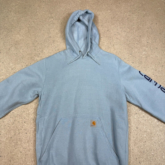 Carhartt Hoodie Medium Baby Blue Hooded