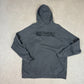 Nike Hoodie XXL Y2K Small Grey Mustang Basketball