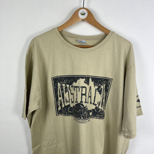 Australia graphic t shirt XXL