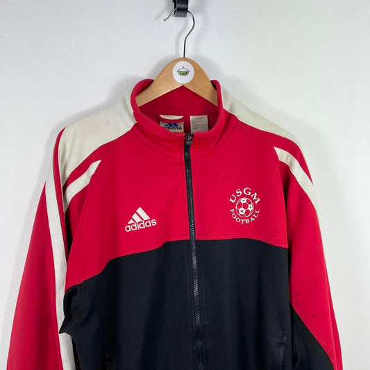 Adidas track jacket large