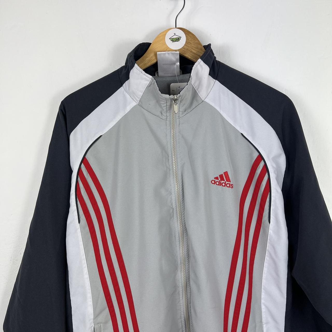 Adidas track jacket large