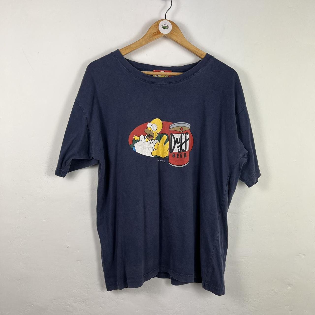 simpsons vintage t shirt large