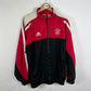 Adidas track jacket large