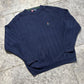 Chaps Ralph Lauren Knit Sweatshirt Navy, Mens XL