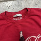 Cocacola Sweatshirt, Retro, Red, Small