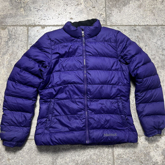 Marmot Puffer Jacket Purple 650+ Womens Medium