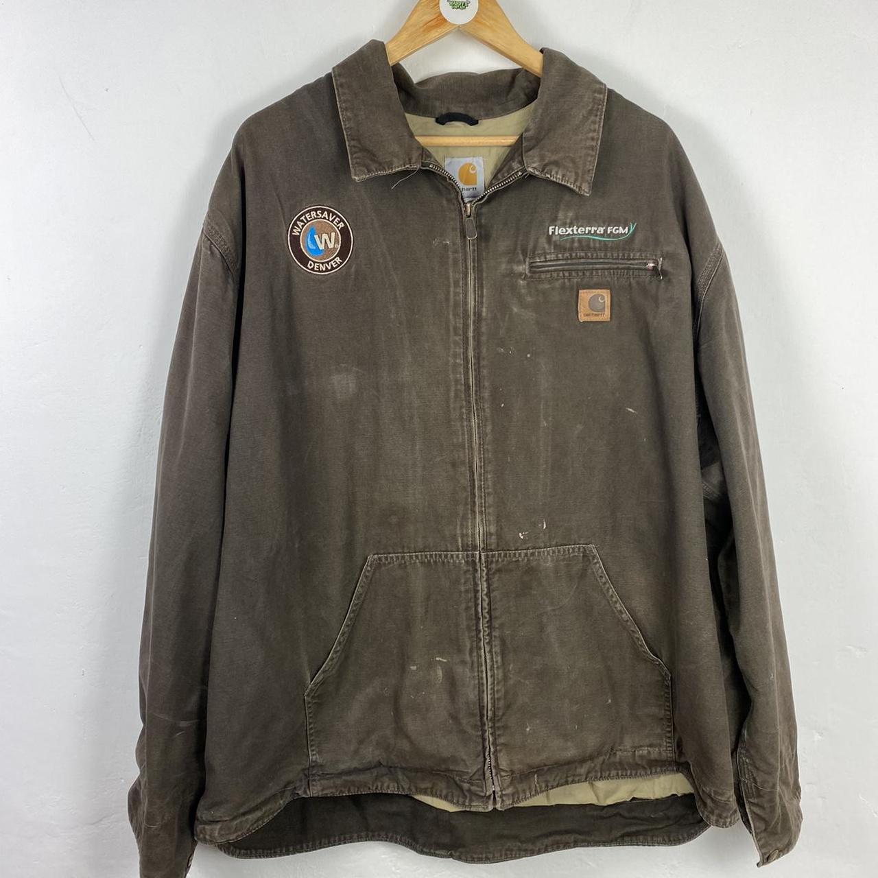 Carhartt brown jacket XXL