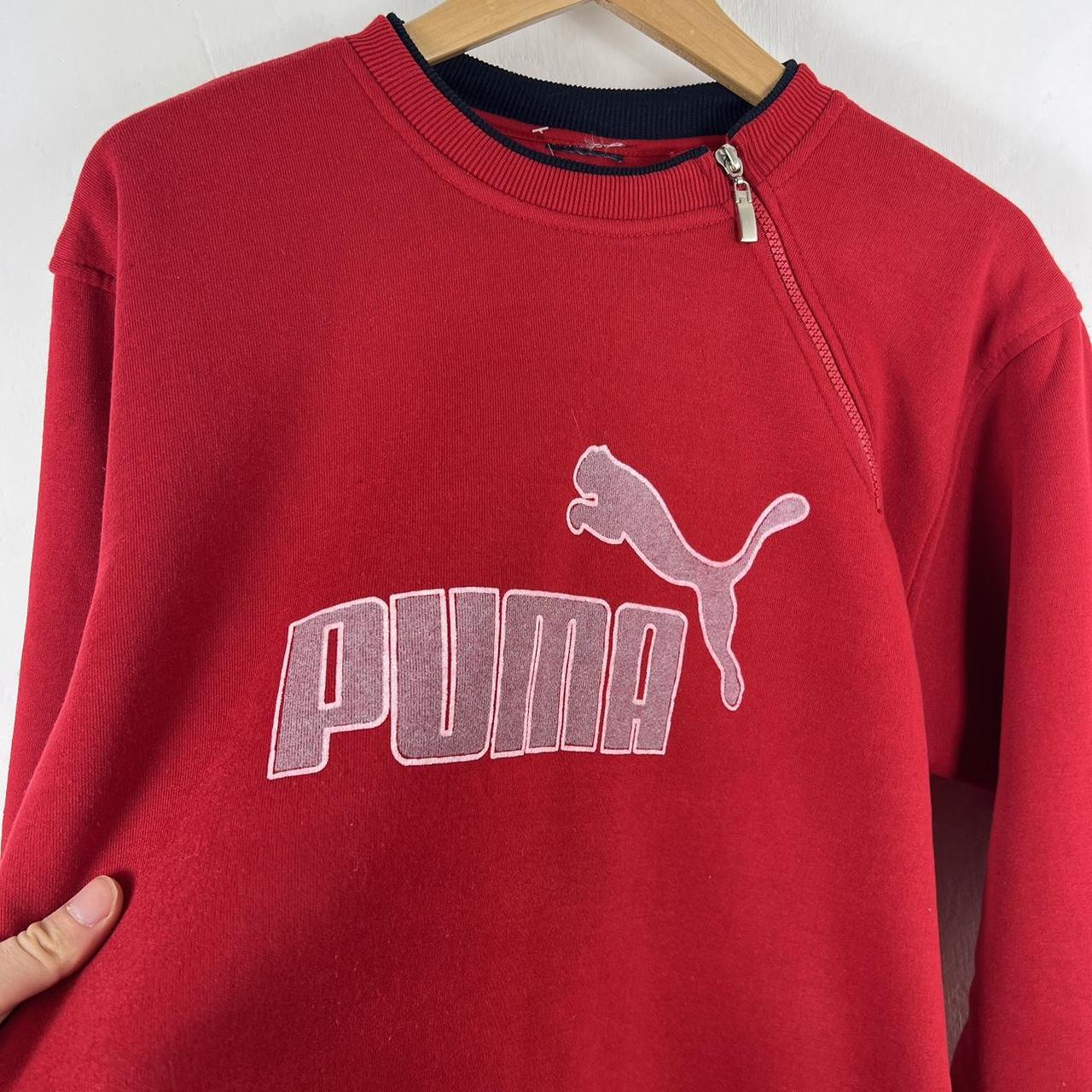 Puma red sweatshirt medium