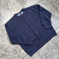 Tommy Hilfiger Sweatshirt Mens XL Navy Embroidered Centre Logo