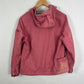 Pink workwear hooded jacket small
