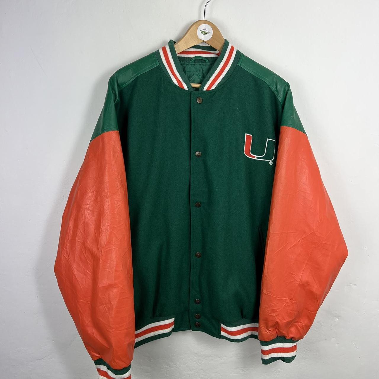 University of miami outlet varsity jacket