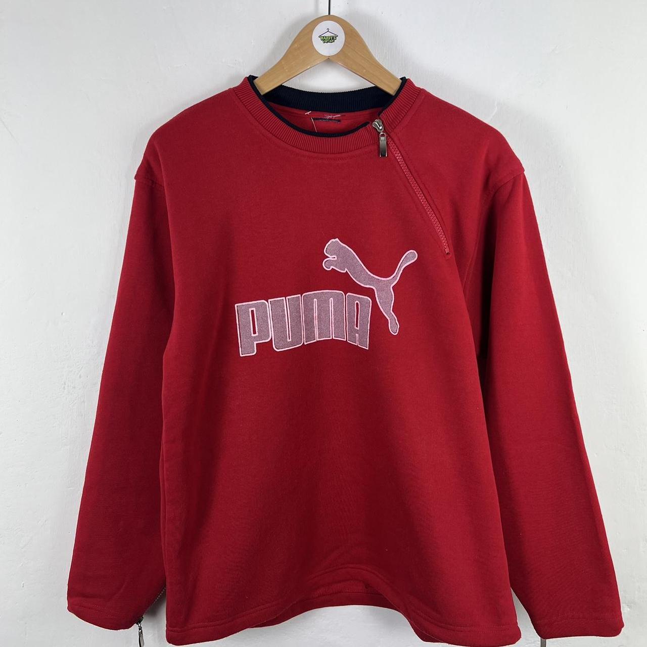 Puma red sweatshirt medium