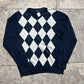 Tommy Hilfiger argyle knit XL