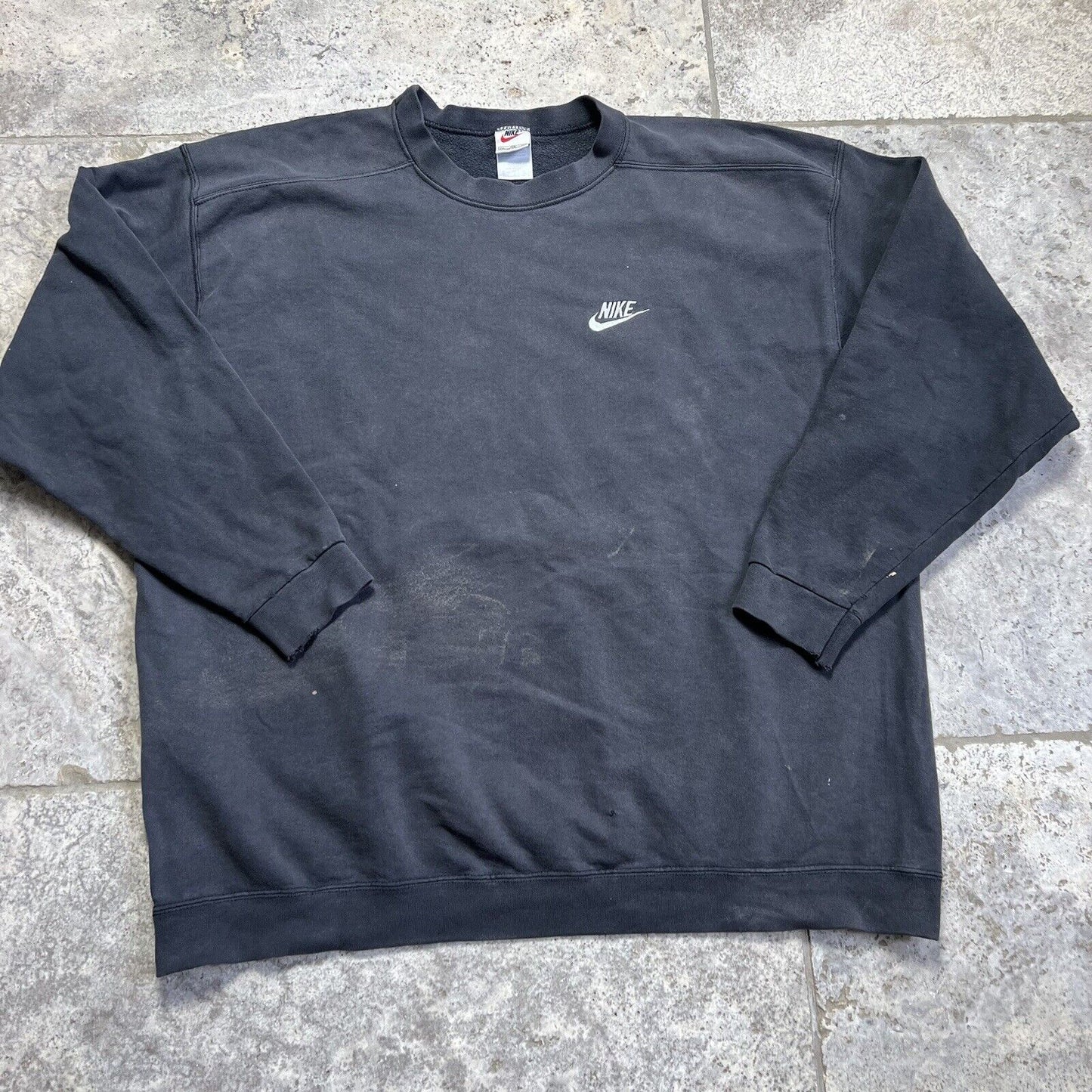 Nike Sweatshirt, 90s , USA, Black , XXL