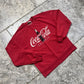 Cocacola Sweatshirt, Retro, Red, Small