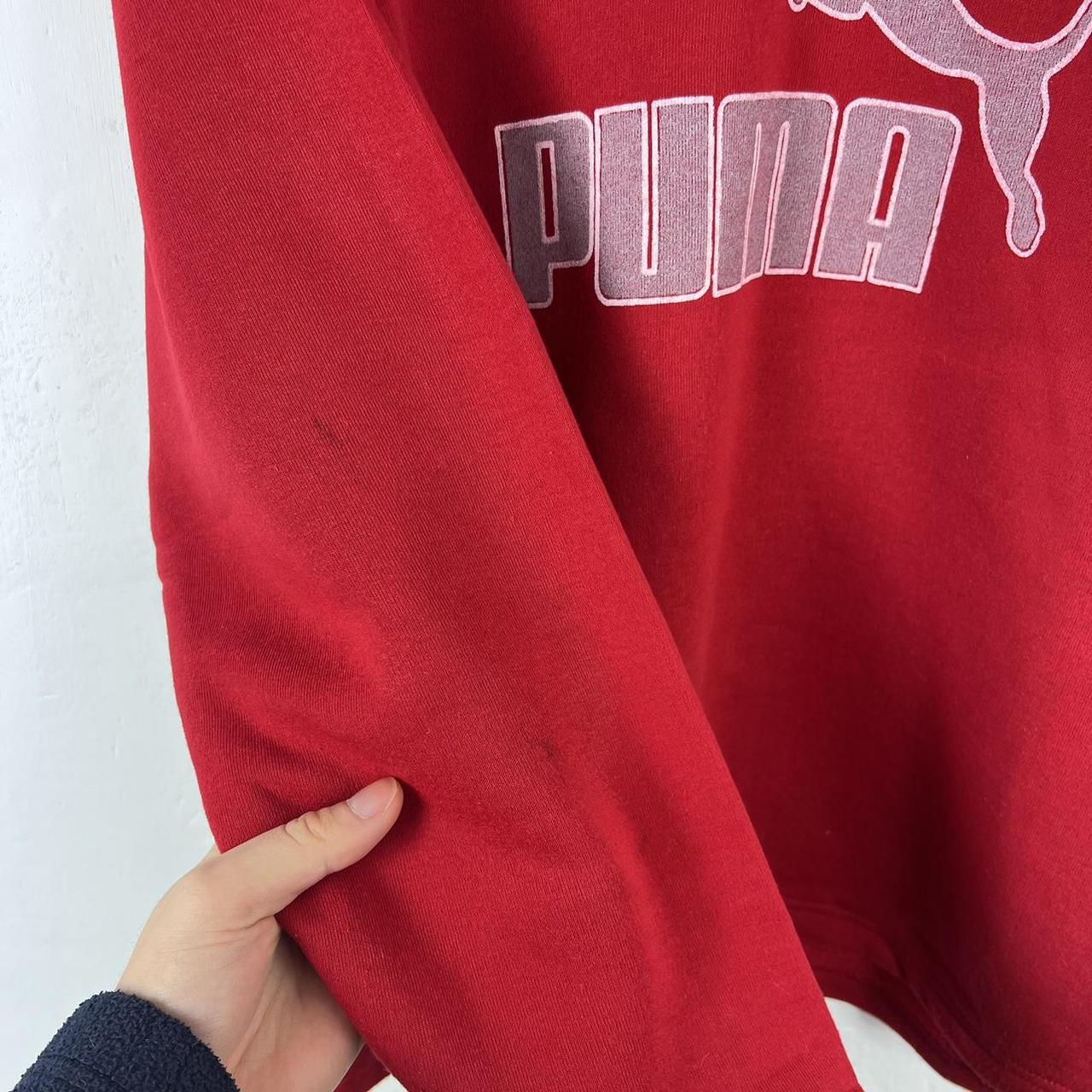 Puma red sweatshirt medium