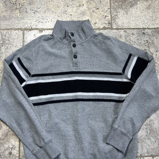 Vintage CHAPS Grey Pullover Jumper Sweater Medium