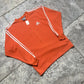 Adidas Sweatshirt Crewneck, Orange, Mens, Large
