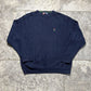 Chaps Ralph Lauren Knit Sweatshirt Navy, Mens XL