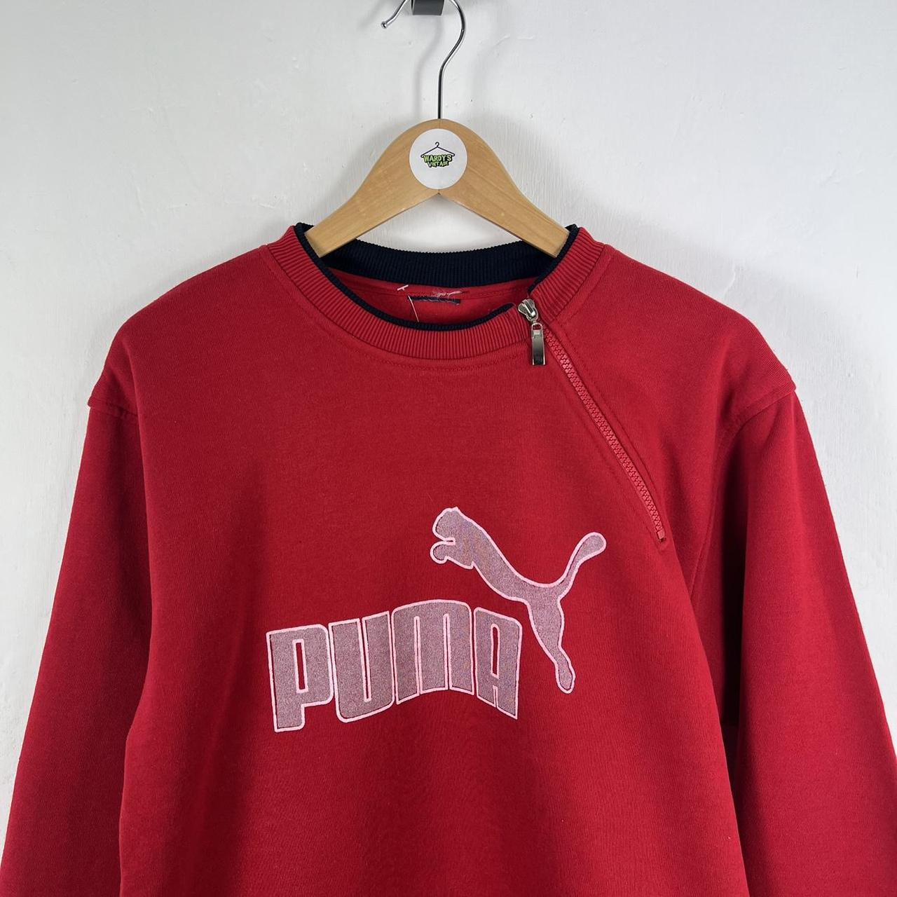 Puma red sweatshirt medium