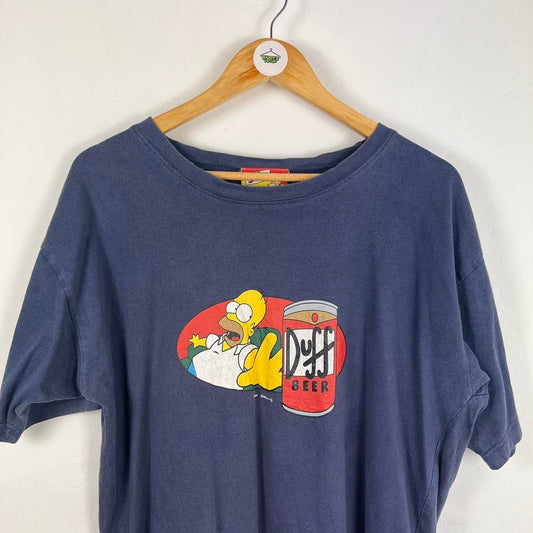 simpsons vintage t shirt large