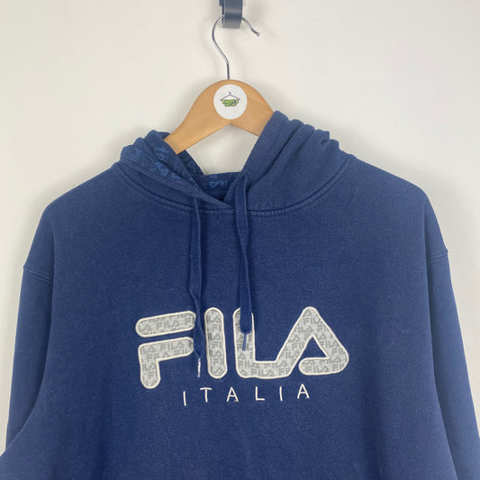Fila spellout hoodie XL