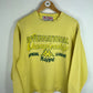 Vintage kappa sweatshirt yellow medium