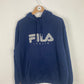 Fila spellout hoodie XL