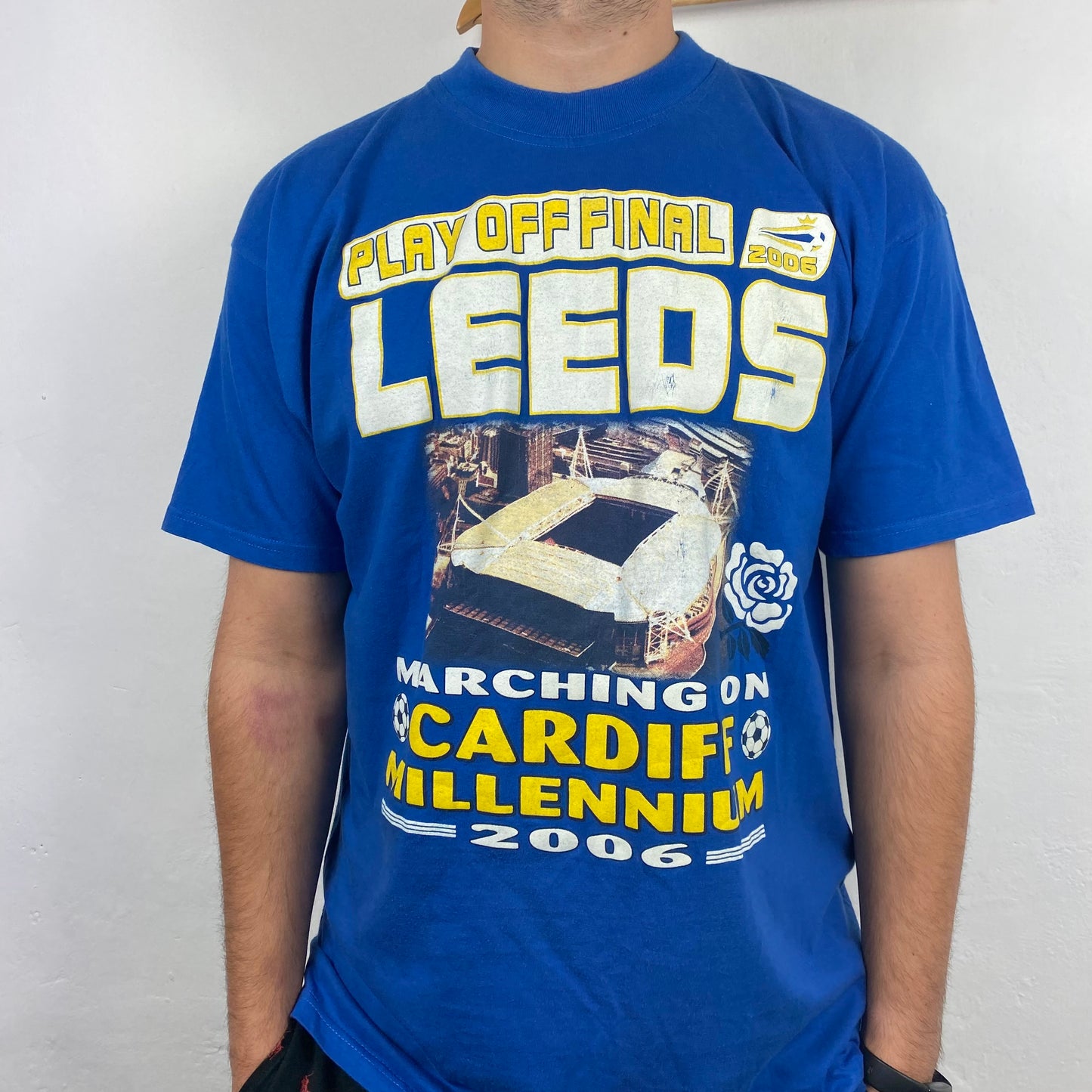 Leeds play off final 2006 t shirt large