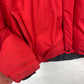 Red north face puffer jacket XL