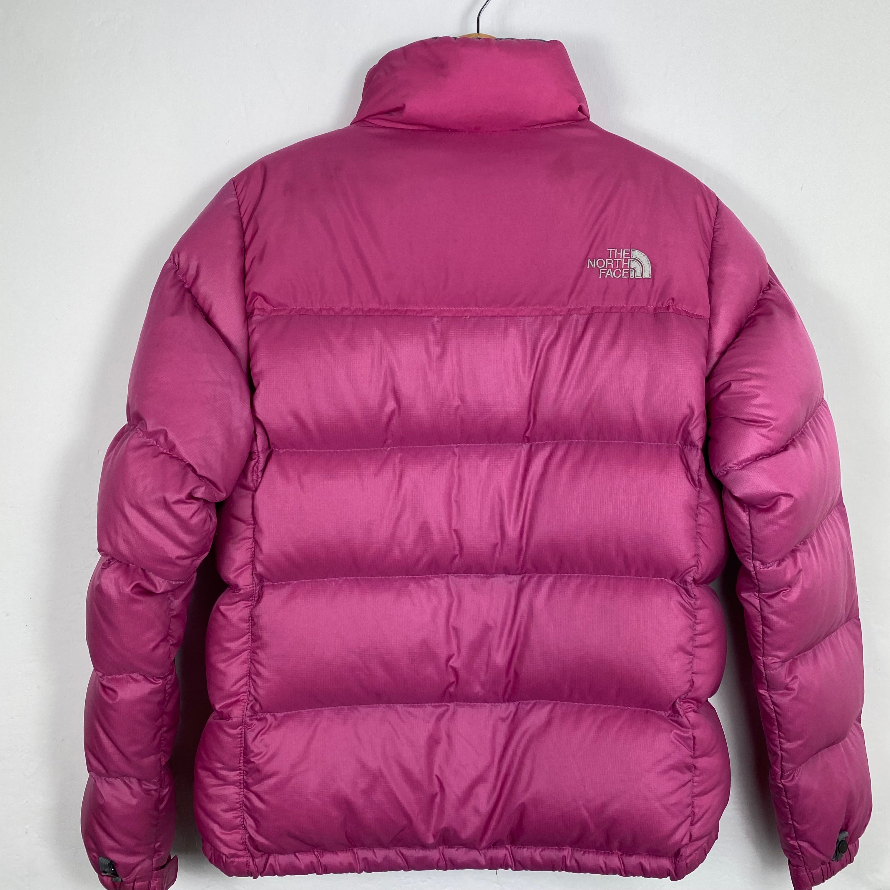 North face pink hot sale jacket womens