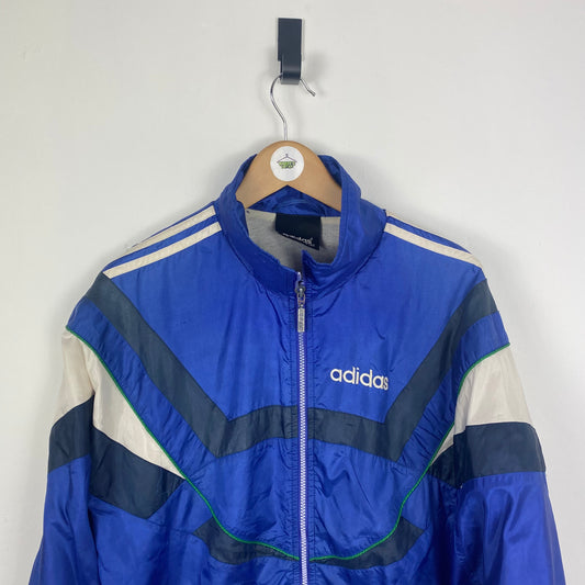 Adidas track jacket 90s large