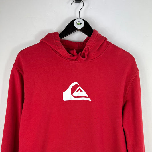 Quiksilver red hoodie medium