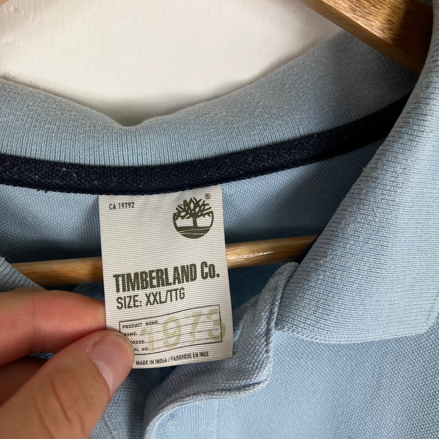 Timberland polo shirt blue XL